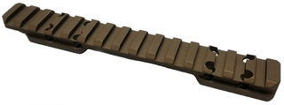 Talley Picatinny Rail Standard Base in Hells Canyon Fits Browning X-Bolt Short Action